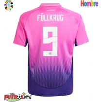 Camiseta Alemania Niclas Fullkrug #9 Visitante Equipación Eurocopa 2024 manga corta
